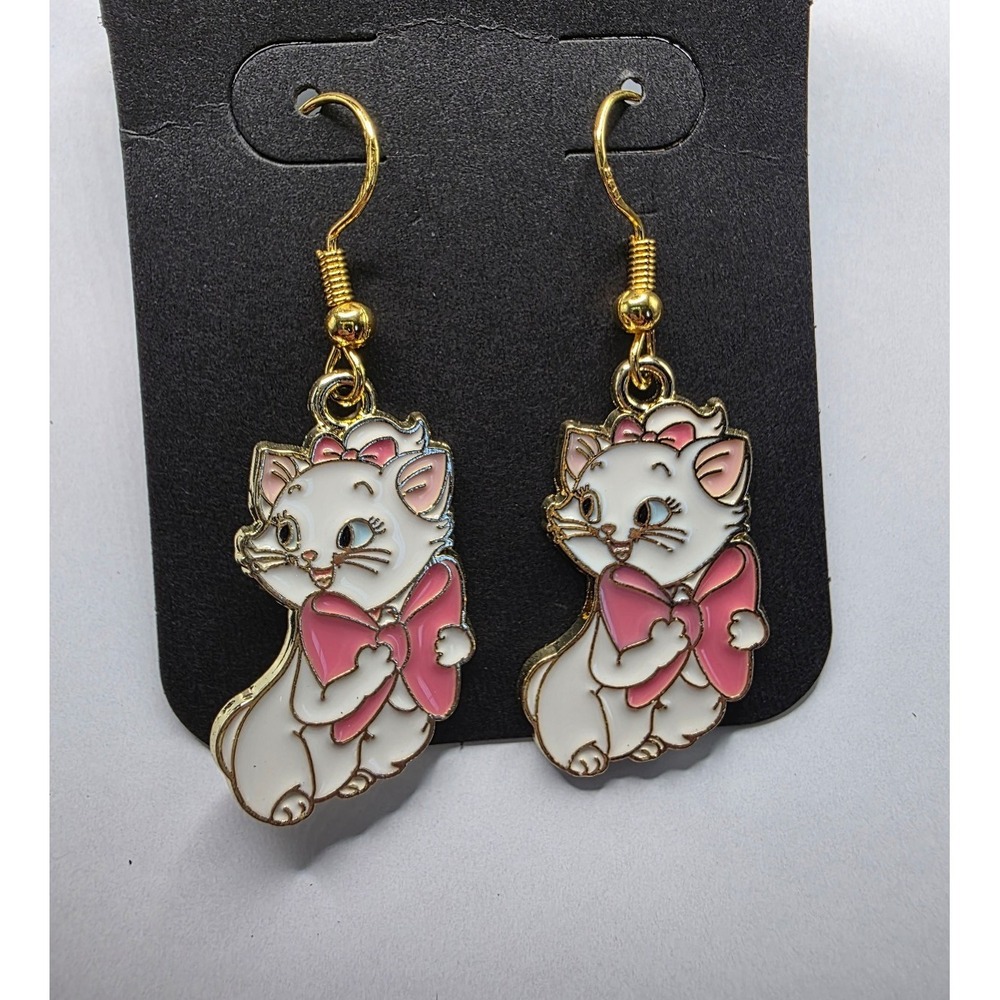 Marie Aristocats Disney Earrings Handmade Hypoallergenic BUNDLE‎ to Save